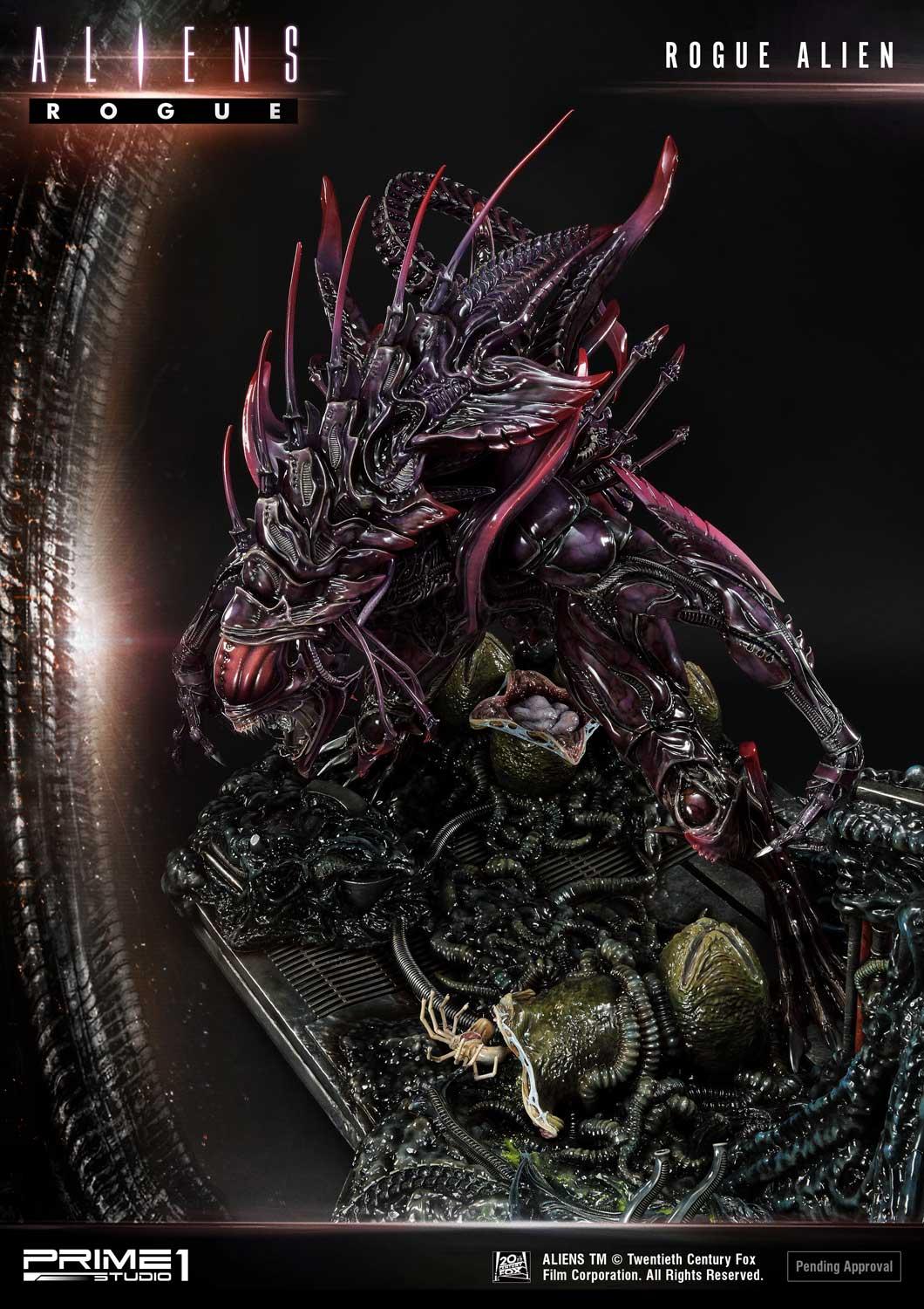 Premium Masterline Aliens (Comics) Rogue Alien Battle Diorama - Image 27
