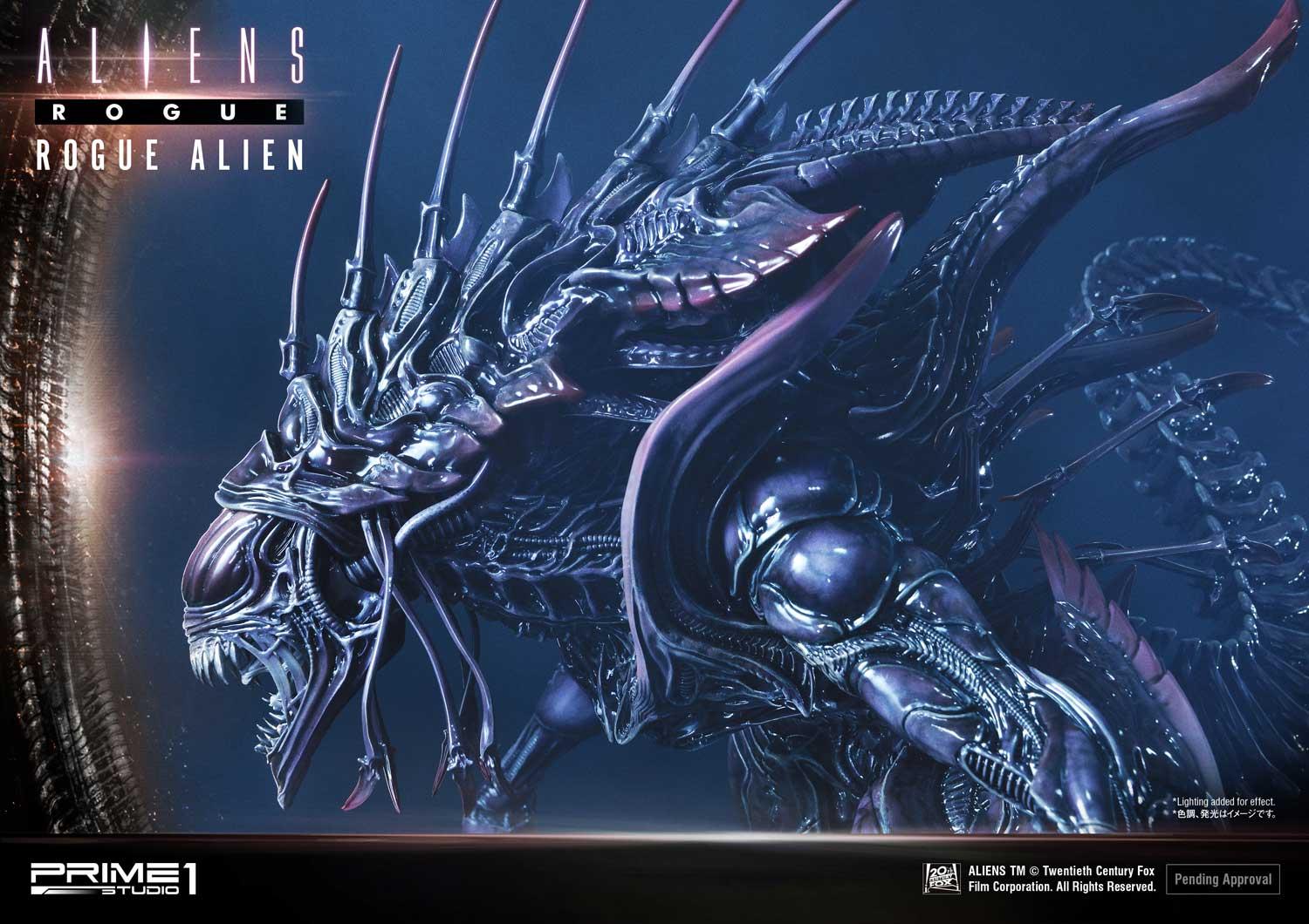 Premium Masterline Aliens (Comics) Rogue Alien Battle Diorama - Image 28