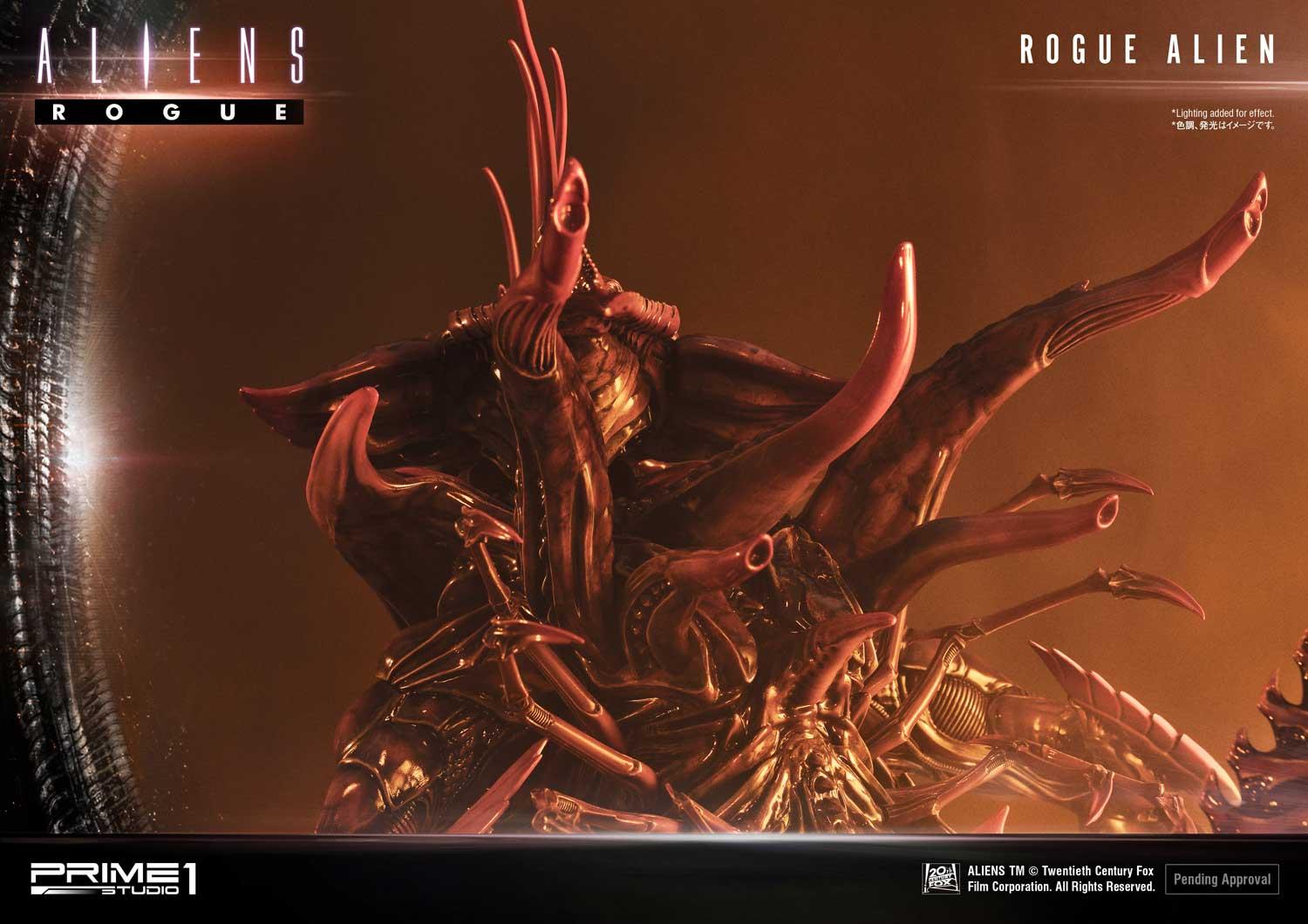Premium Masterline Aliens (Comics) Rogue Alien Battle Diorama - Image 5