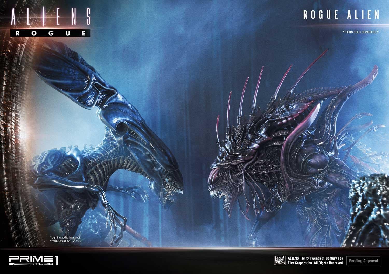Premium Masterline Aliens (Comics) Rogue Alien Battle Diorama - Image 6