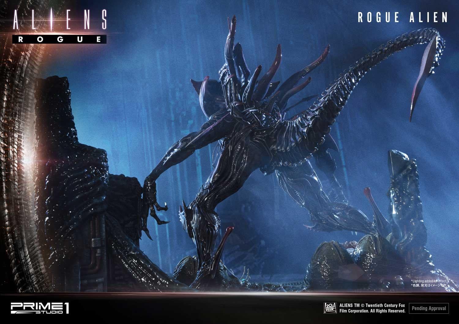 Premium Masterline Aliens (Comics) Rogue Alien Battle Diorama - Image 8