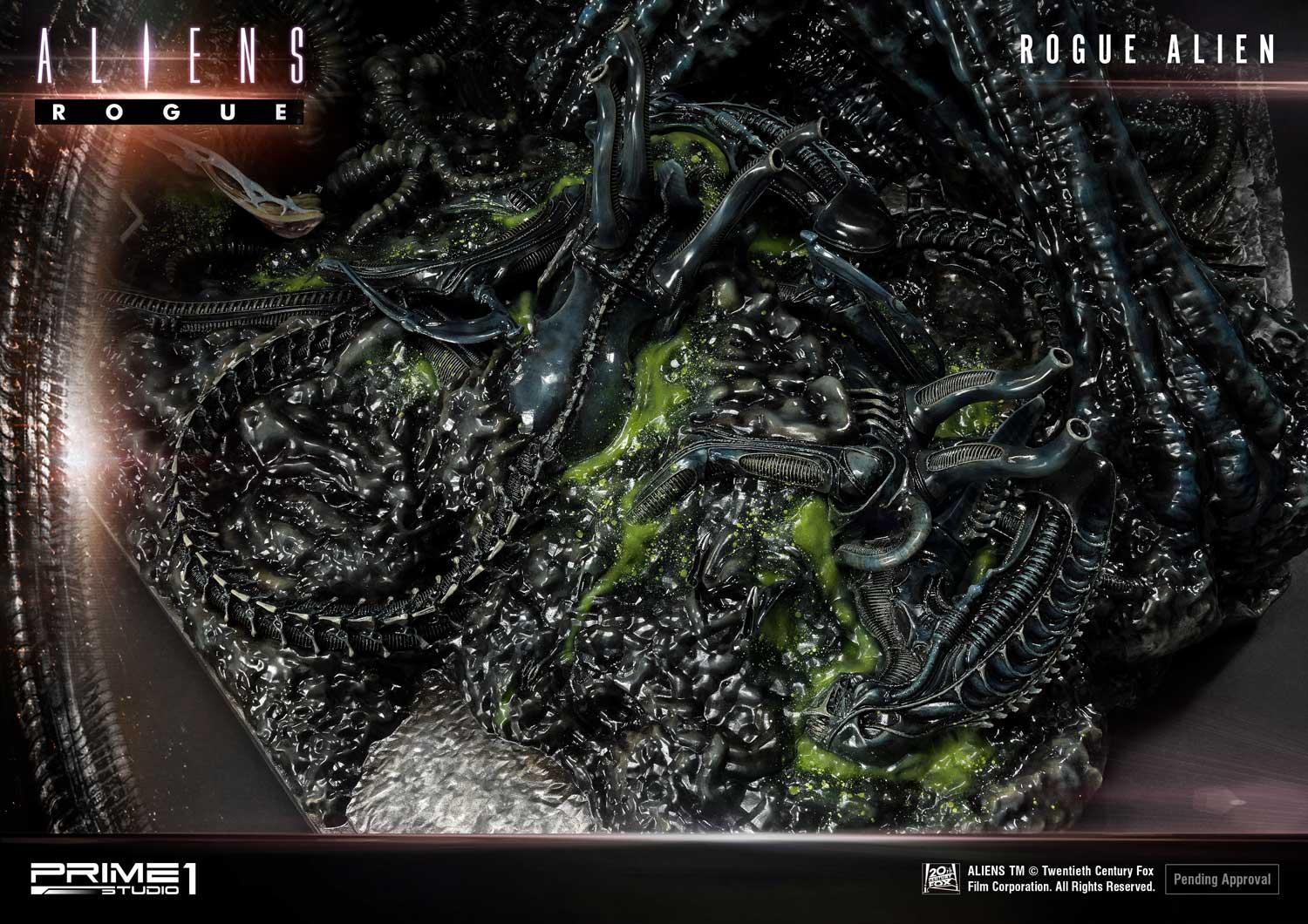 Premium Masterline Aliens (Comics) Rogue Alien Battle Diorama EX Version - Image 17
