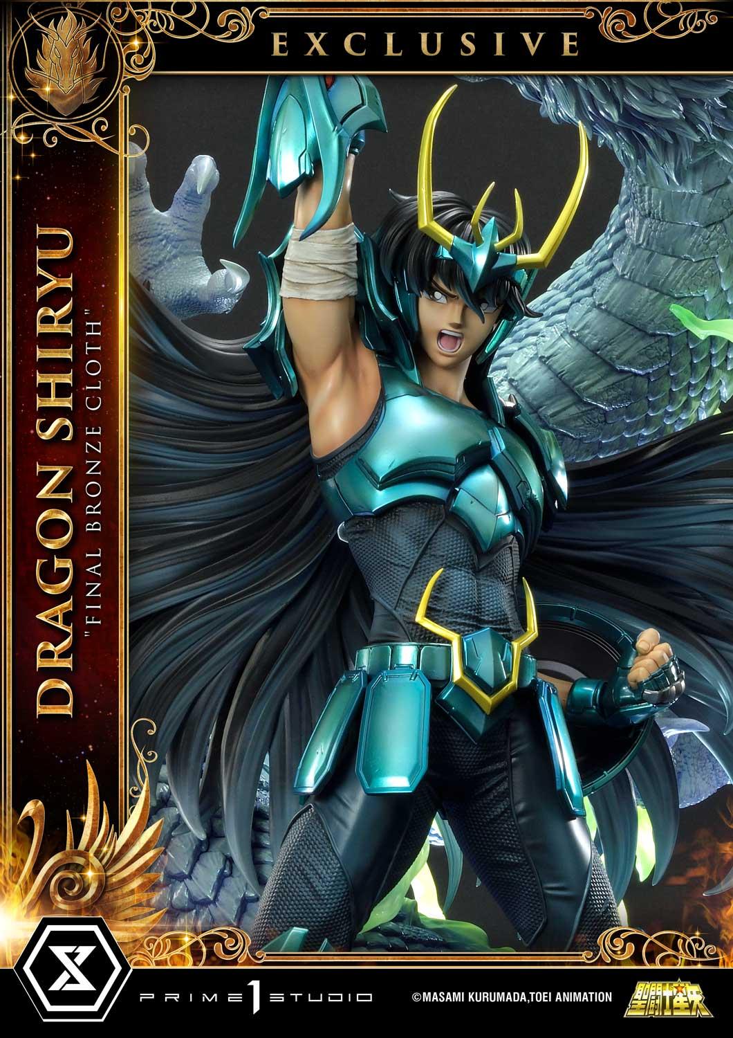 Premium Masterline Saint Seiya Dragon Shiryu Final Bronze Cloth EX Version - Image 13
