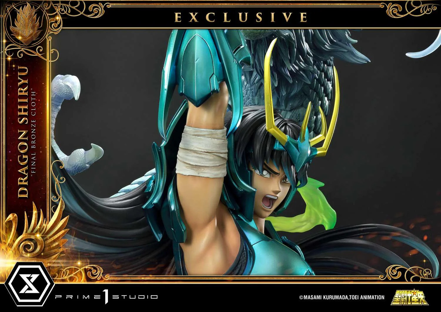 Premium Masterline Saint Seiya Dragon Shiryu Final Bronze Cloth EX Version - Image 19