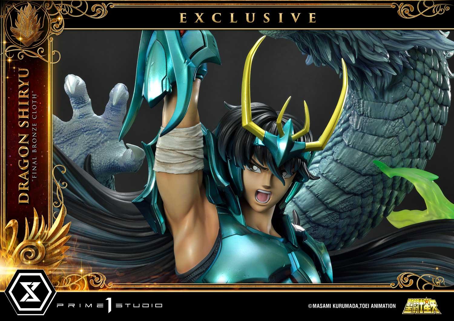 Premium Masterline Saint Seiya Dragon Shiryu Final Bronze Cloth EX Version - Image 23