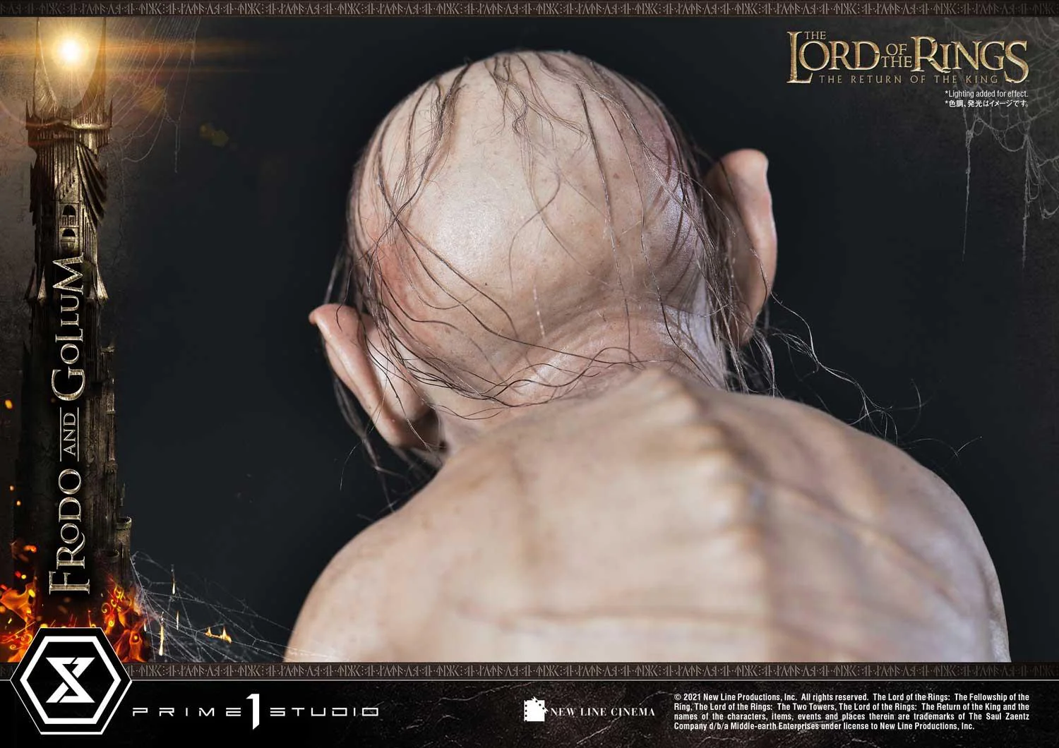 Premium Masterline The Lord of the Rings: The Return of the King (Film) Frodo & Gollum Bonus Version - Image 19
