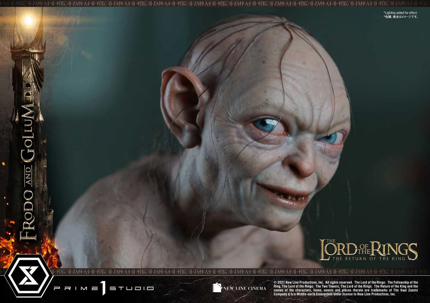 Premium Masterline The Lord of the Rings: The Return of the King (Film) Frodo & Gollum Bonus Version - Image 28