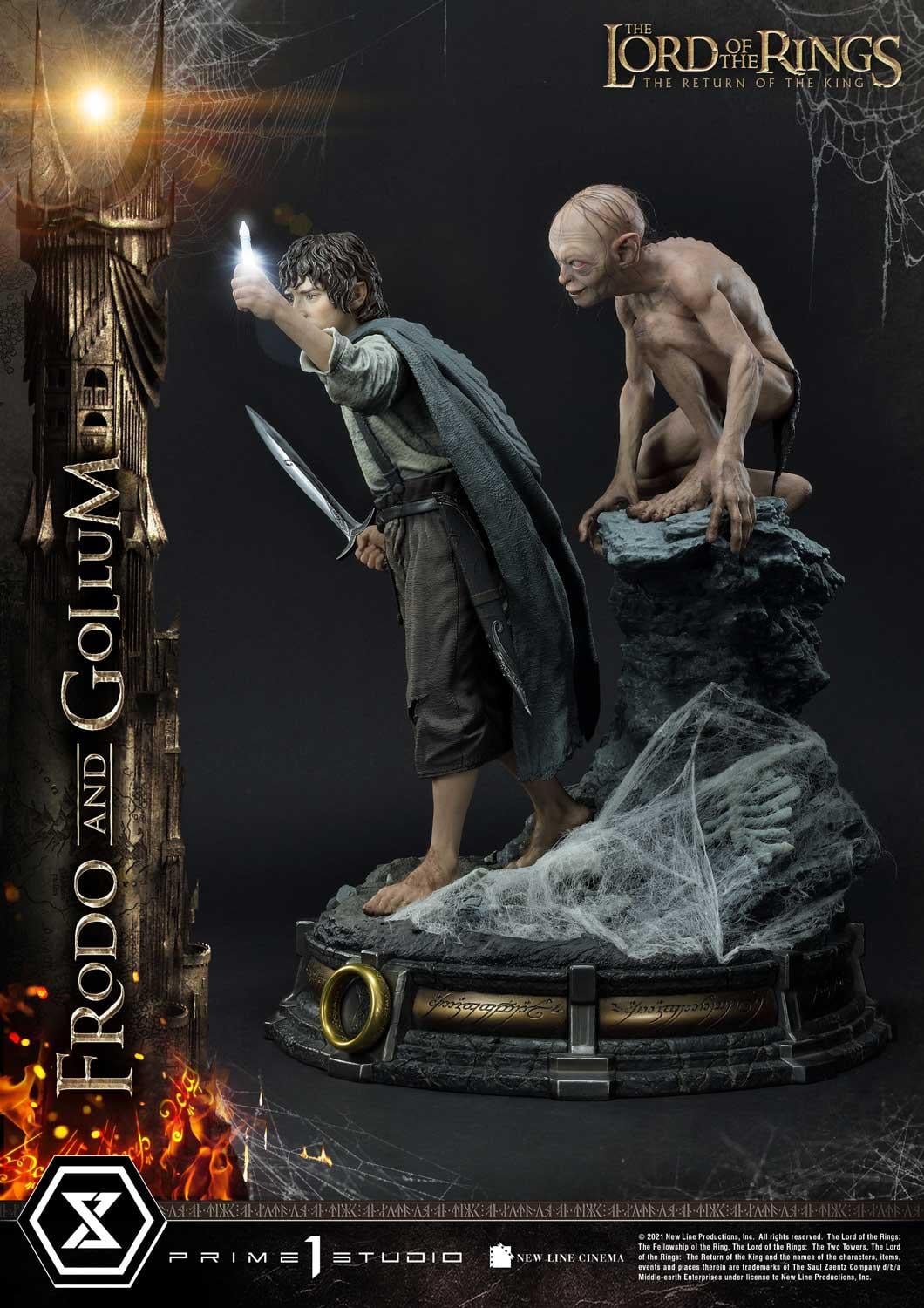 Premium Masterline The Lord of the Rings: The Return of the King (Film) Frodo & Gollum Bonus Version - Image 29