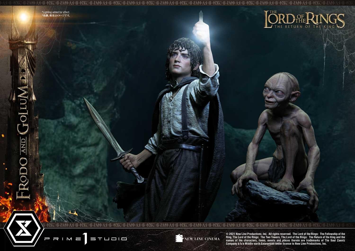 Premium Masterline The Lord of the Rings: The Return of the King (Film) Frodo & Gollum Bonus Version - Image 8