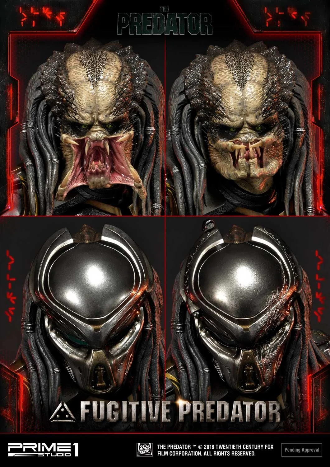 Premium Masterline The Predator (Film) Fugitive Predator Deluxe Version - Image 14