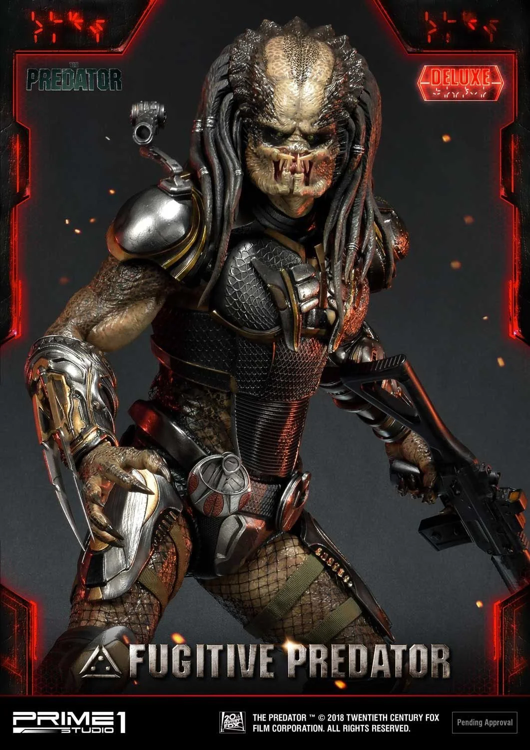 Premium Masterline The Predator (Film) Fugitive Predator Deluxe Version - Image 24