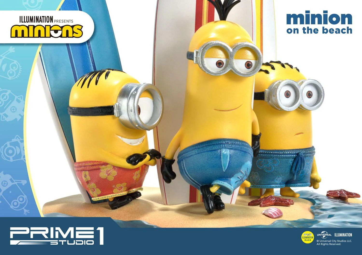 Prime Collectible Figures Minions On The Beach - Image 11