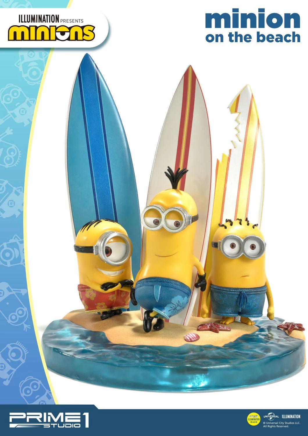 Prime Collectible Figures Minions On The Beach - Image 13