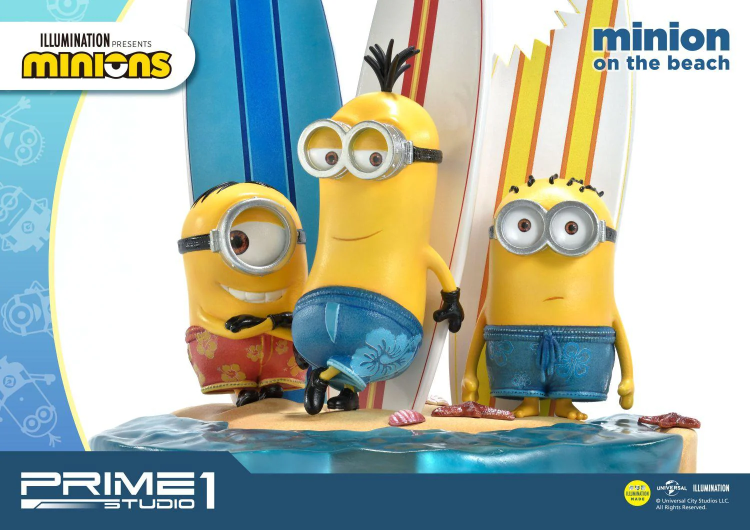 Prime Collectible Figures Minions On The Beach - Image 18