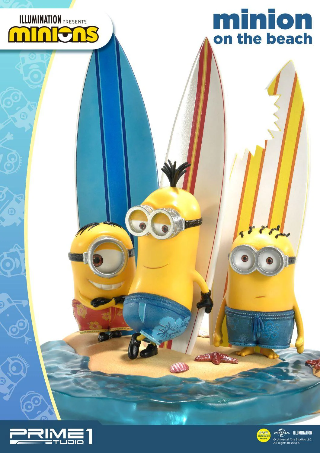 Prime Collectible Figures Minions On The Beach - Image 5