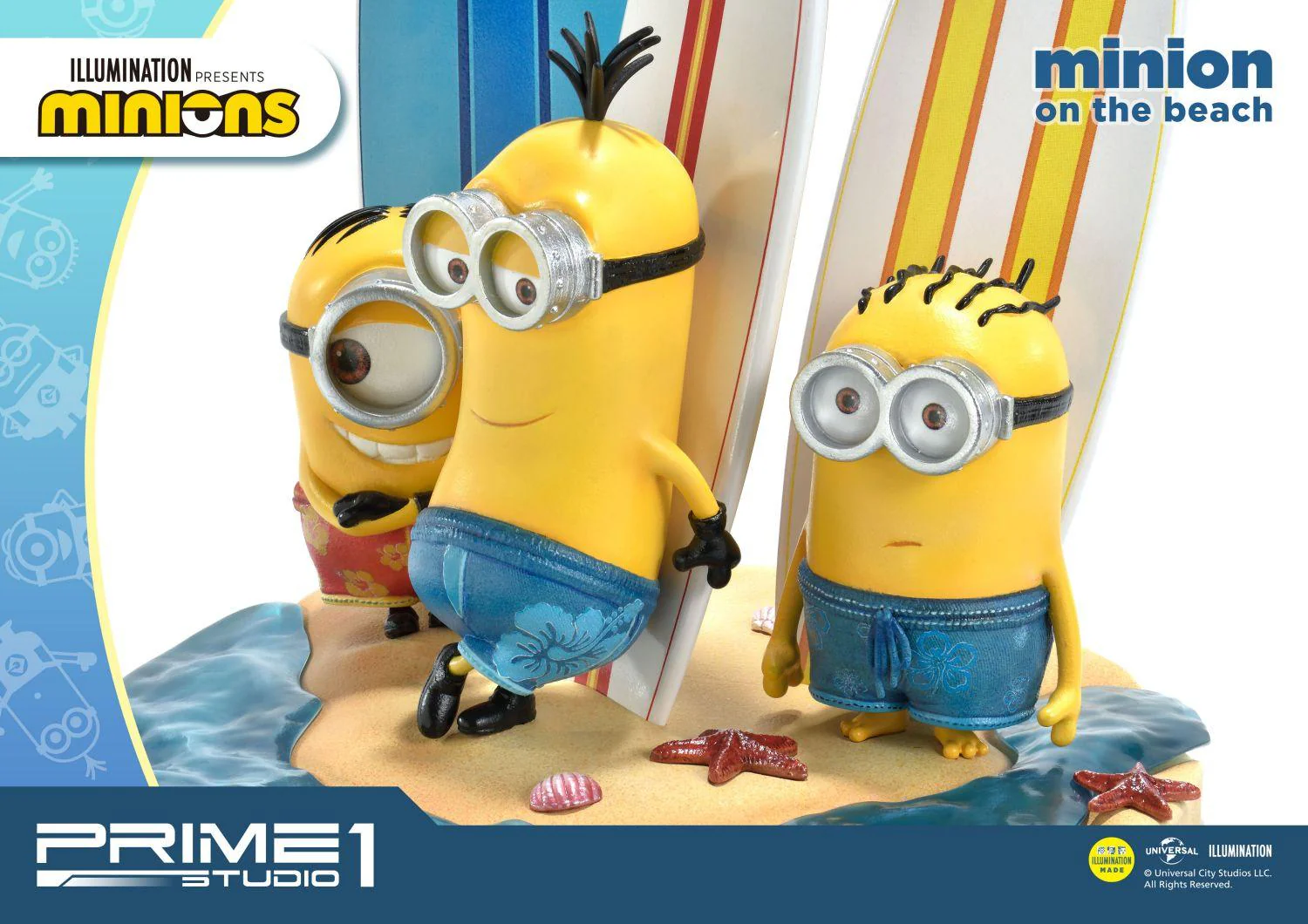 Prime Collectible Figures Minions On The Beach - Image 7