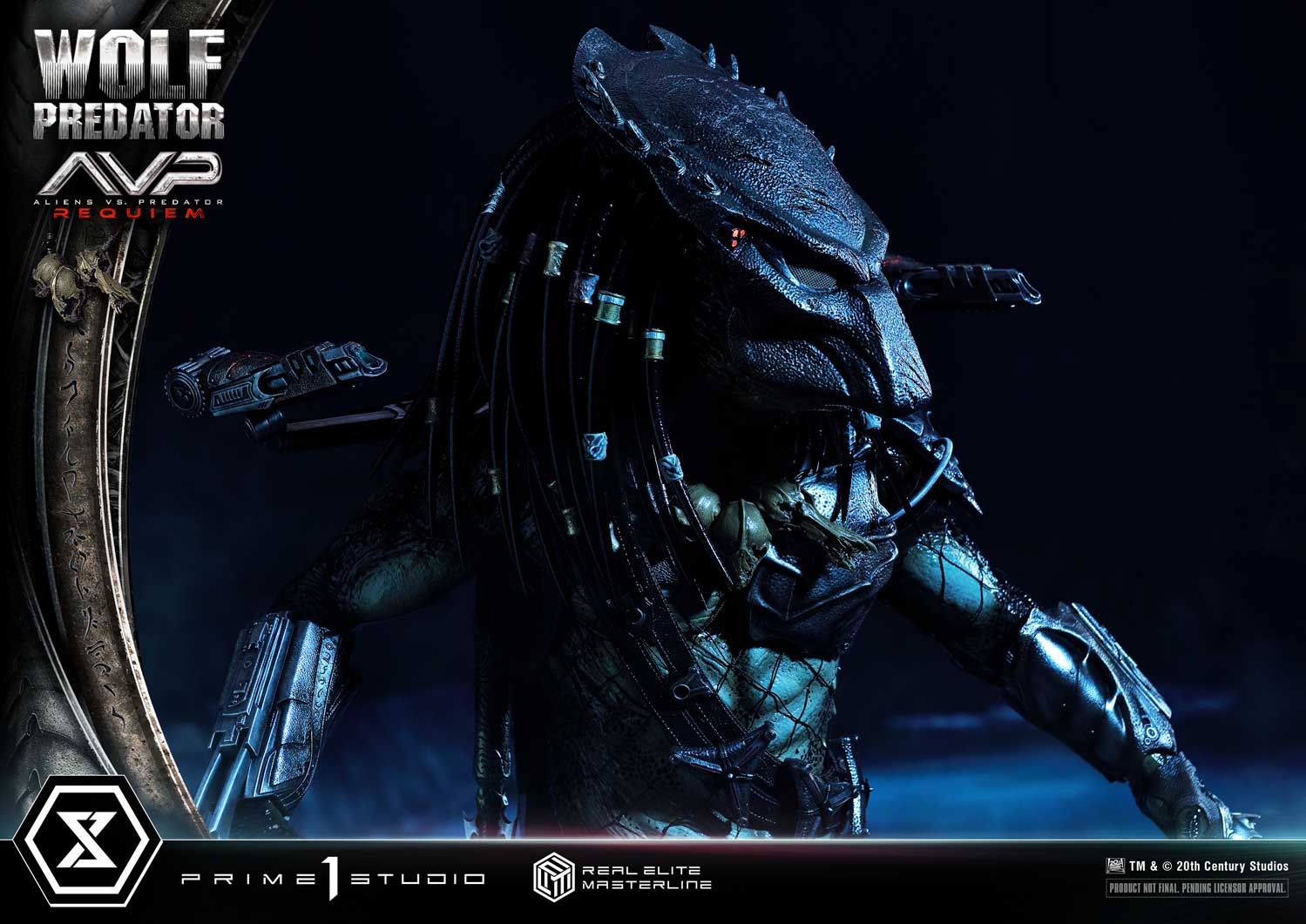 Real Elite Masterline Aliens vs. Predator: Requiem Wolf Predator - Image 18