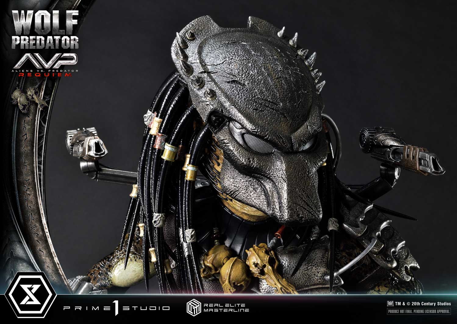 Real Elite Masterline Aliens vs. Predator: Requiem Wolf Predator Deluxe Version - Image 19