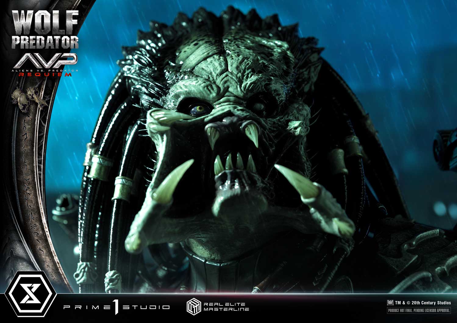 Real Elite Masterline Aliens vs. Predator: Requiem Wolf Predator Deluxe Version - Image 29