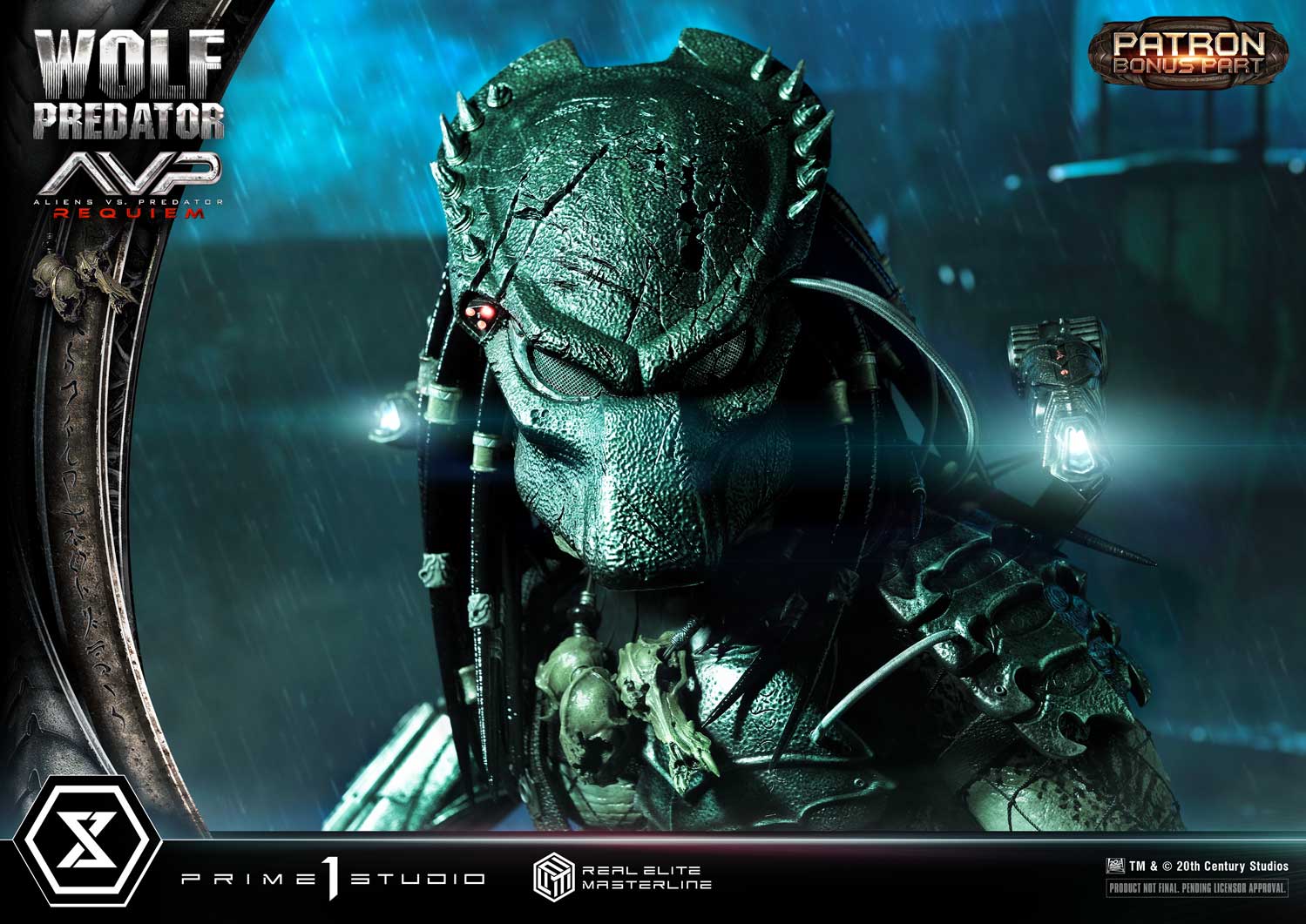 Real Elite Masterline Aliens vs. Predator: Requiem Wolf Predator DX Bonus Version - Image 18