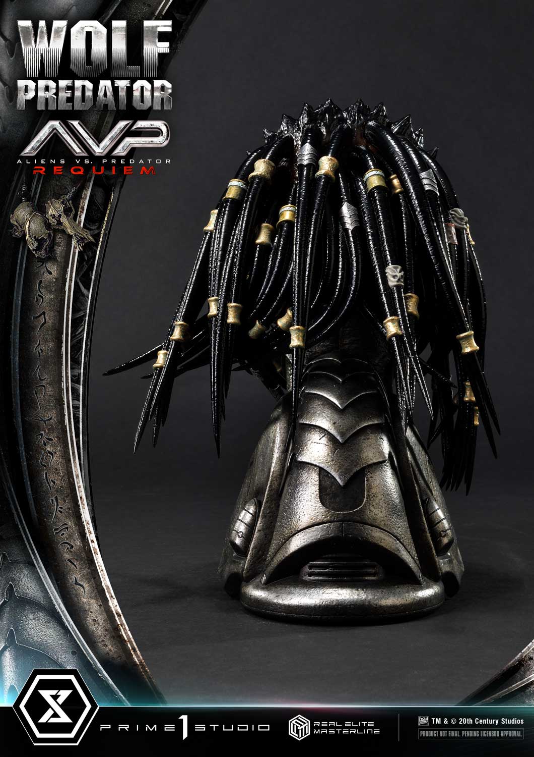Real Elite Masterline Aliens vs. Predator: Requiem Wolf Predator DX Bonus Version - Image 27