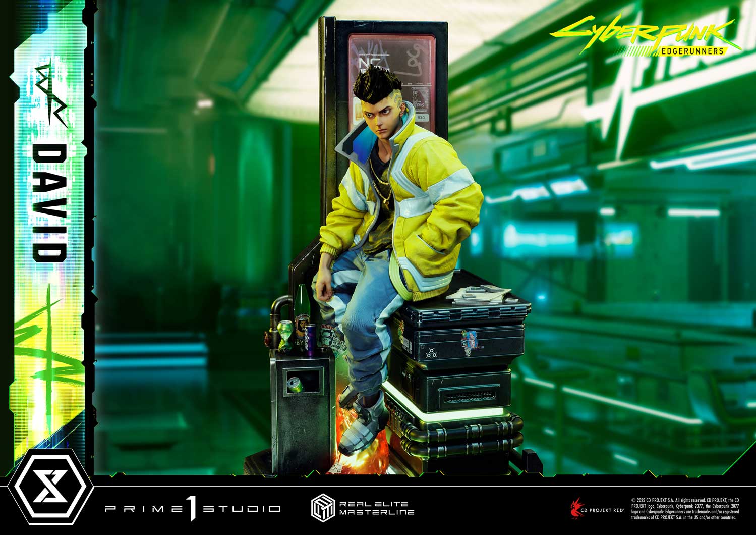 Real Elite Masterline Cyberpunk: Edgerunners David Deluxe Version - Image 24