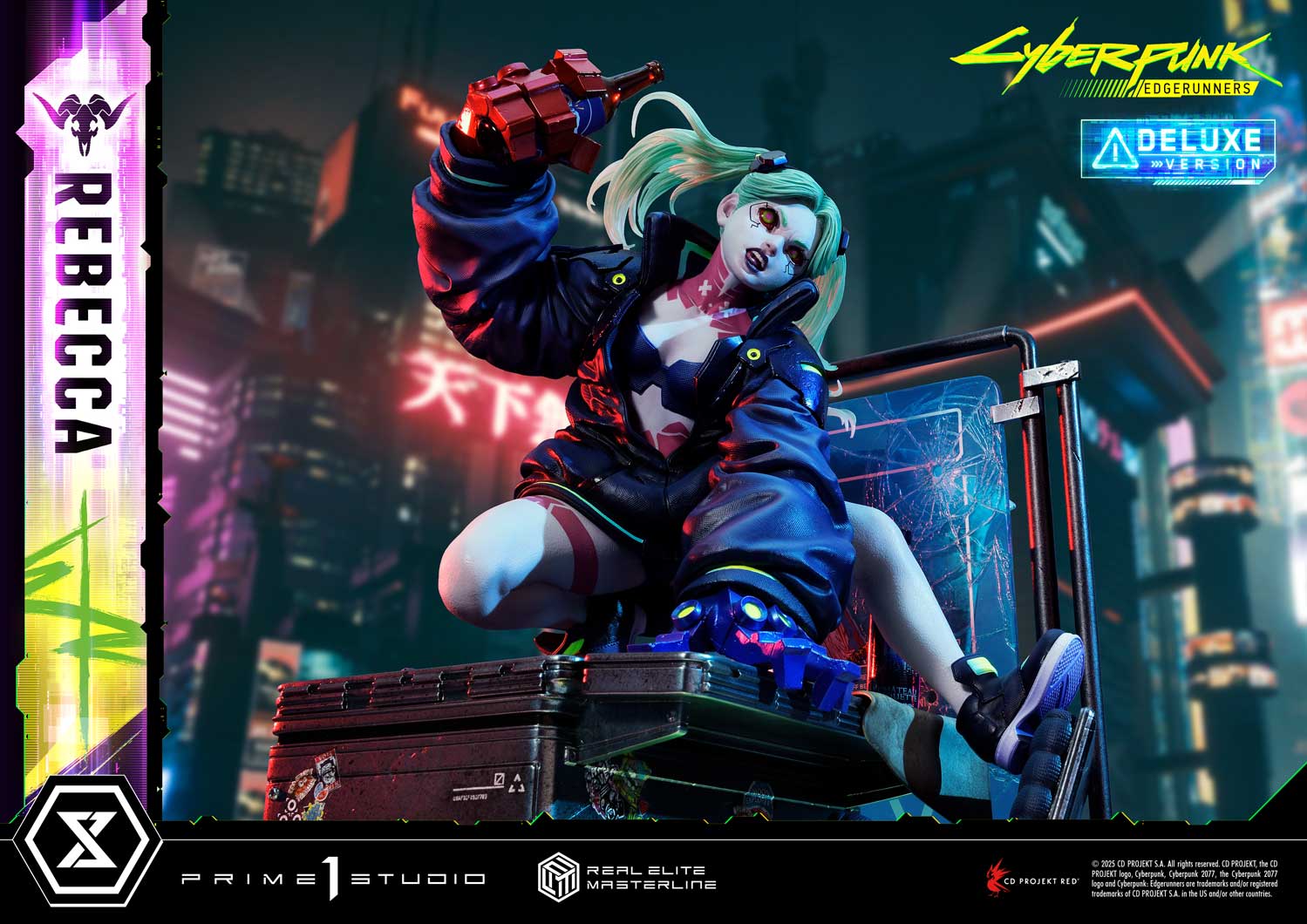Real Elite Masterline Cyberpunk: Edgerunners Rebecca DX Bonus Version - Image 21