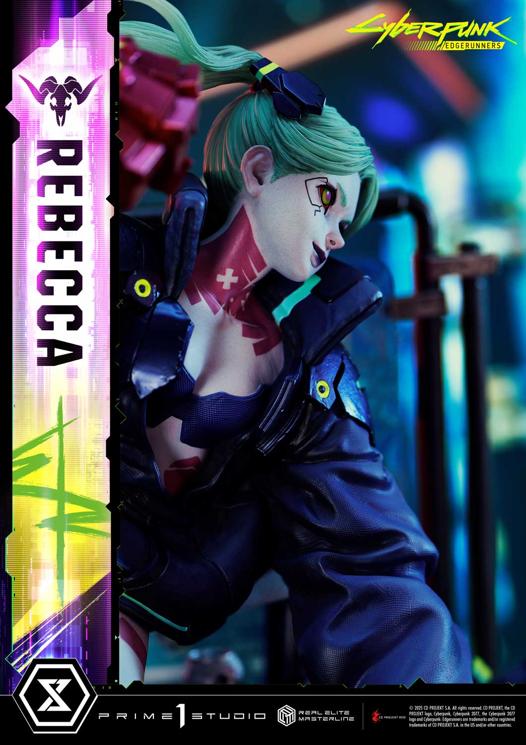 Real Elite Masterline Cyberpunk: Edgerunners Rebecca DX Bonus Version - Image 26