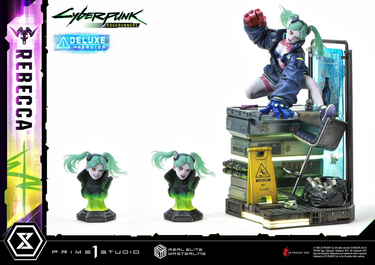 Real Elite Masterline Cyberpunk: Edgerunners Rebecca DX Bonus Version - Image 3