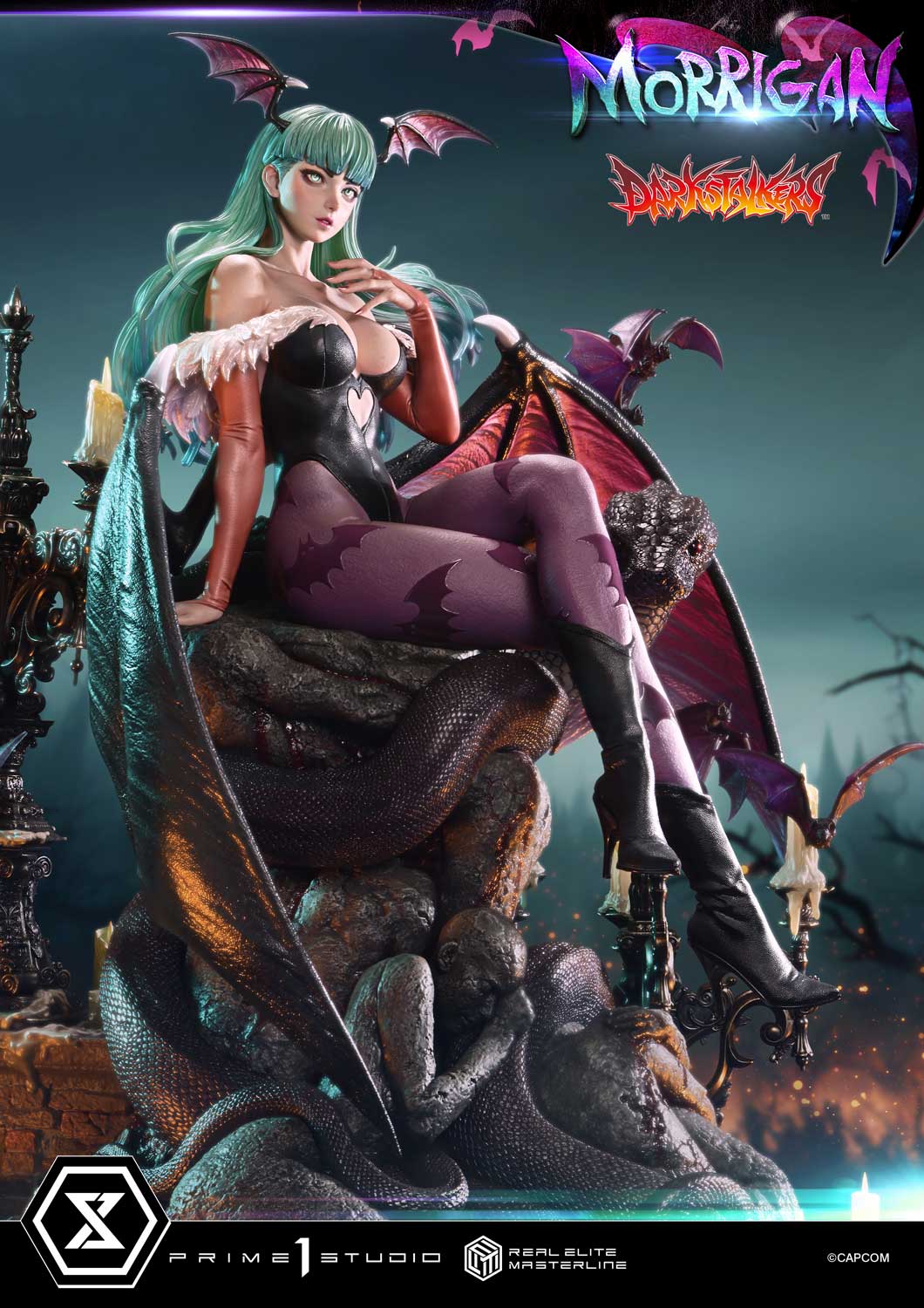 Real Elite Masterline Darkstalkers Morrigan Bonus Version - Image 19