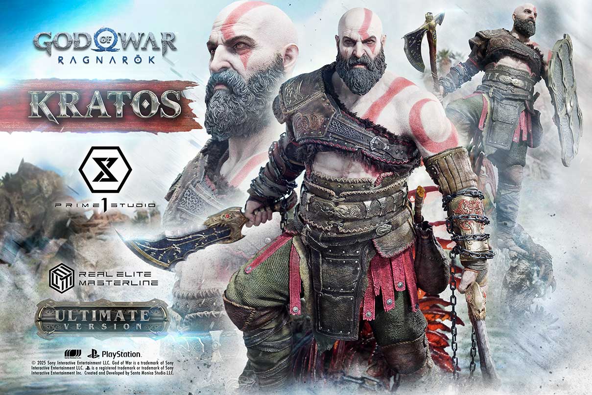 Real Elite Masterline God of War: Ragnarok Kratos Ultimate Bonus Version