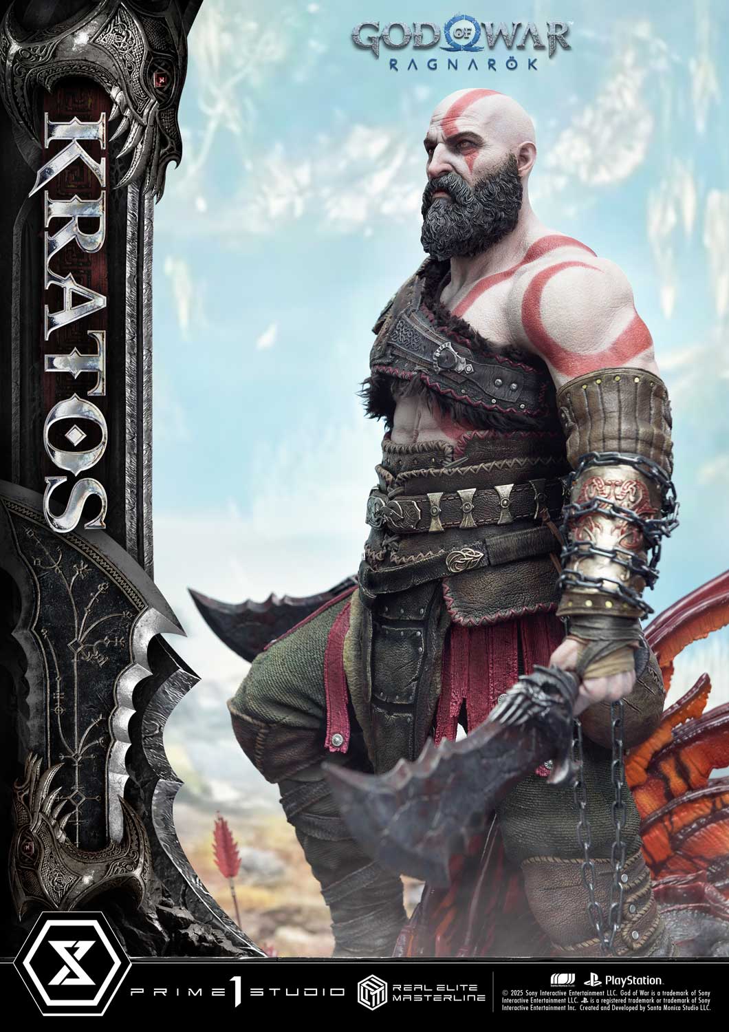Real Elite Masterline God of War: Ragnarok Kratos Ultimate Bonus Version - Image 10