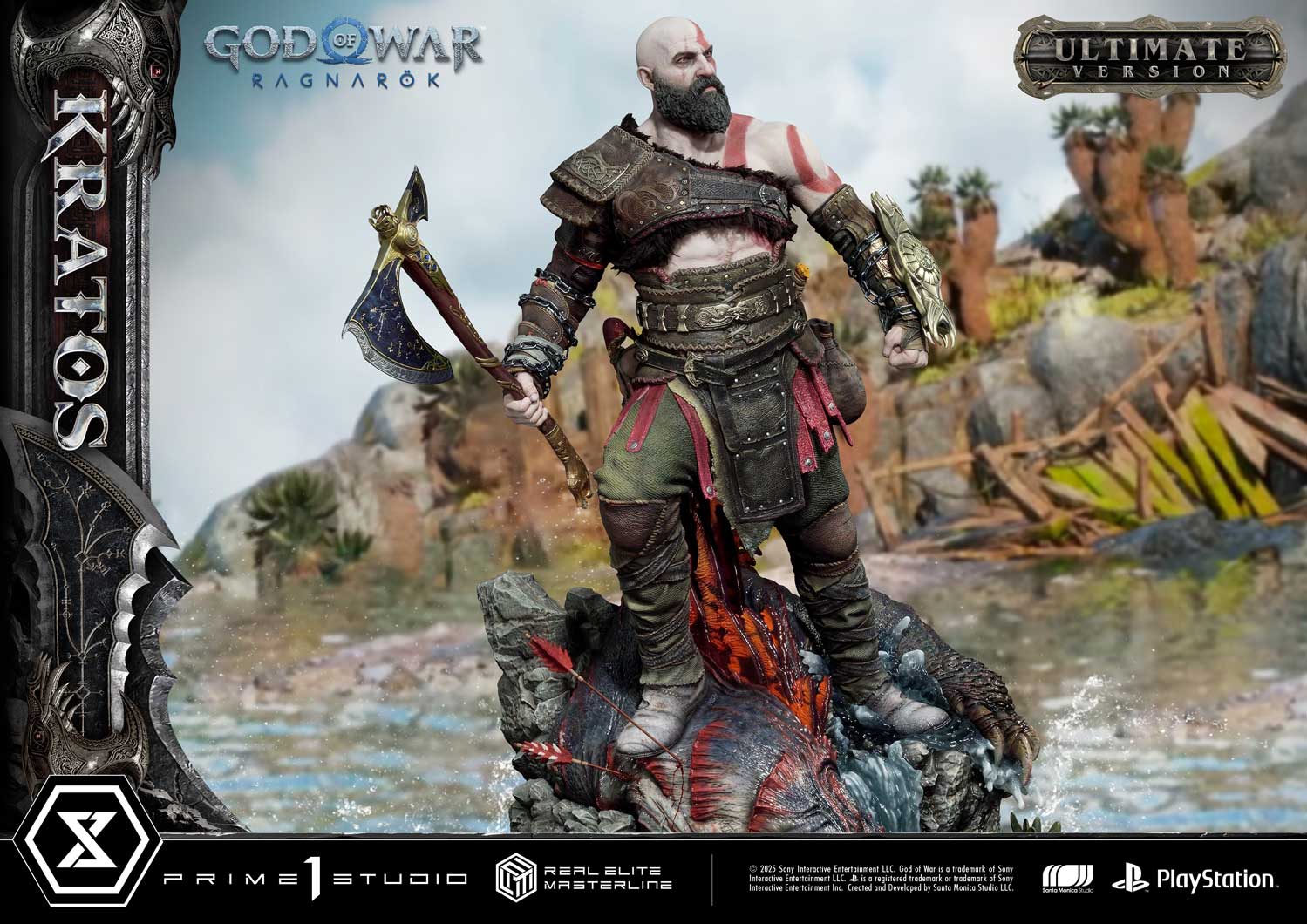 Real Elite Masterline God of War: Ragnarok Kratos Ultimate Bonus Version - Image 13