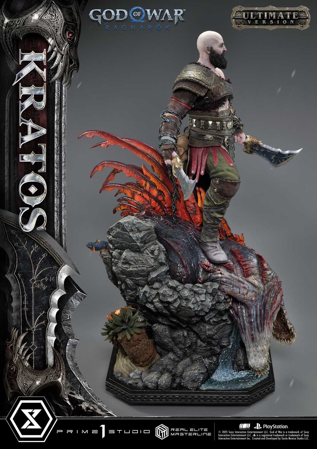 Real Elite Masterline God of War: Ragnarok Kratos Ultimate Bonus Version - Image 19