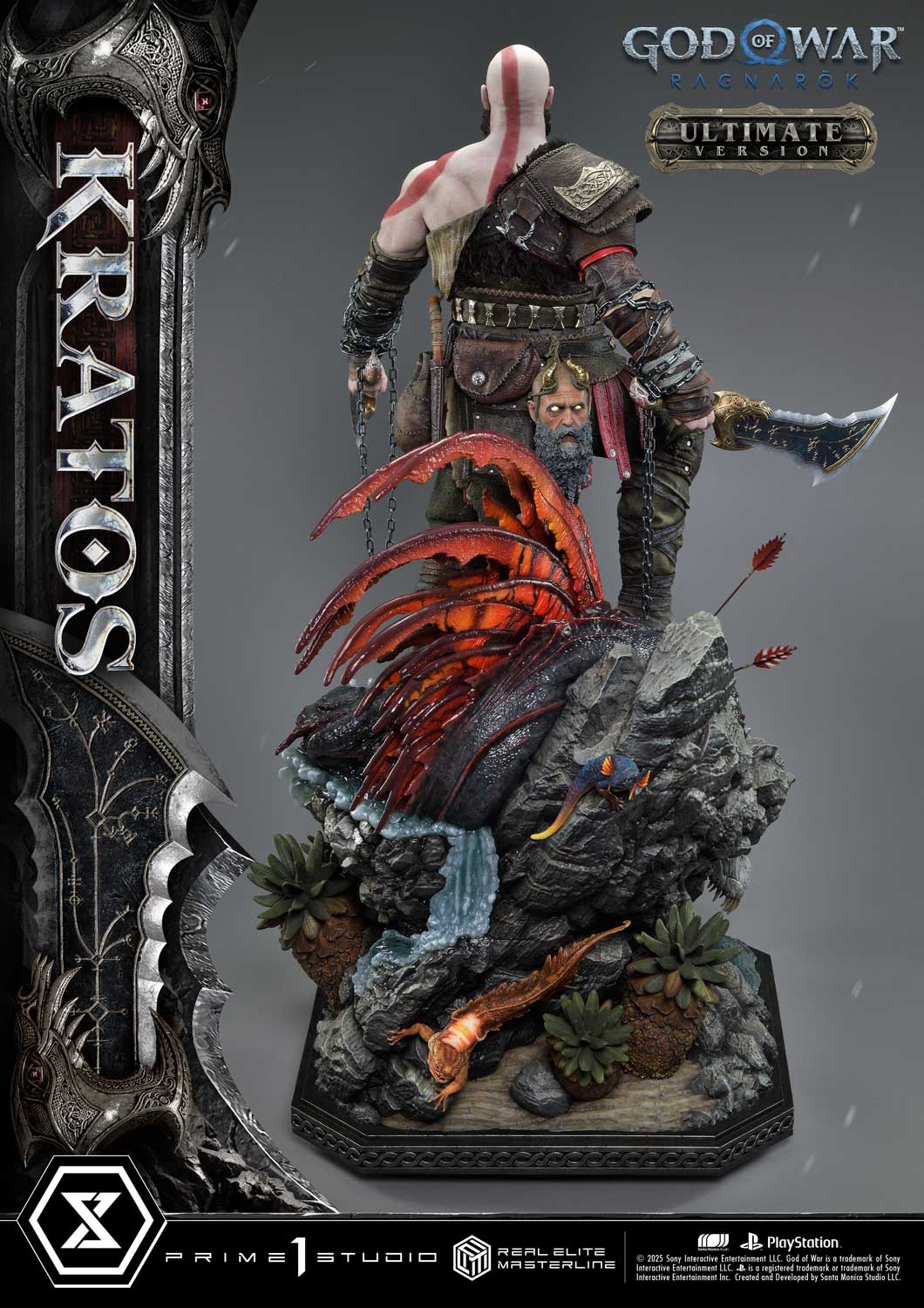 Real Elite Masterline God of War: Ragnarok Kratos Ultimate Bonus Version - Image 2