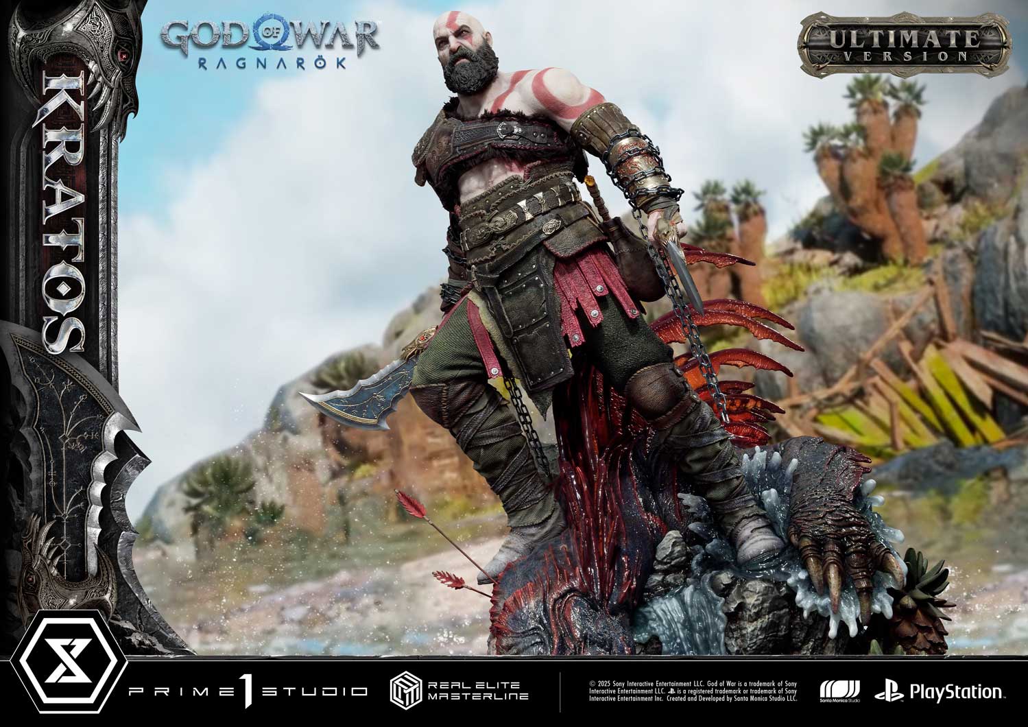 Real Elite Masterline God of War: Ragnarok Kratos Ultimate Bonus Version - Image 20