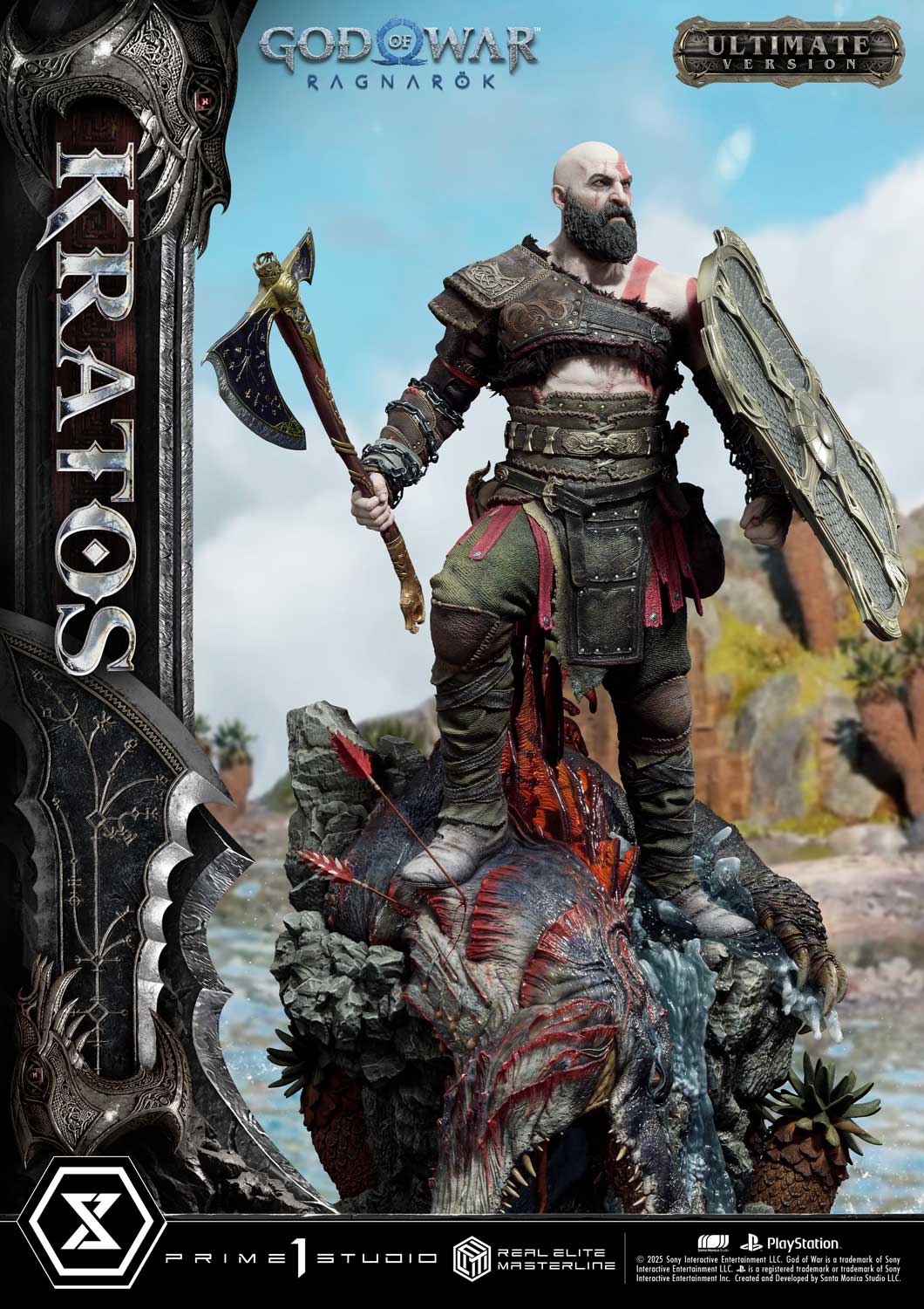 Real Elite Masterline God of War: Ragnarok Kratos Ultimate Bonus Version - Image 22