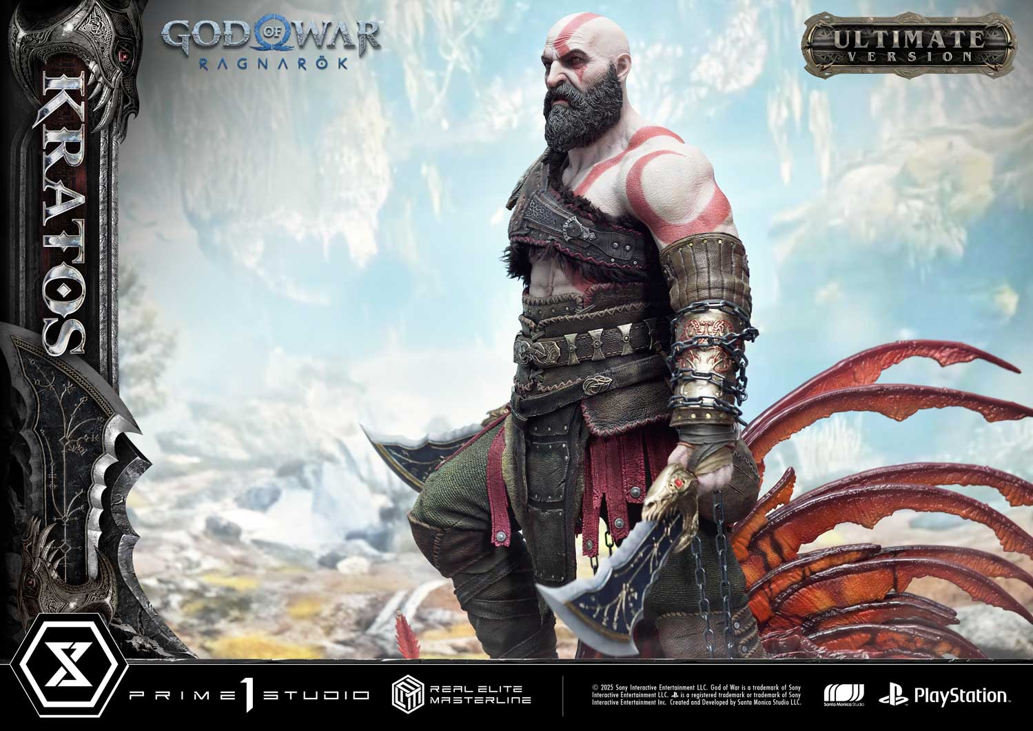 Real Elite Masterline God of War: Ragnarok Kratos Ultimate Bonus Version - Image 23