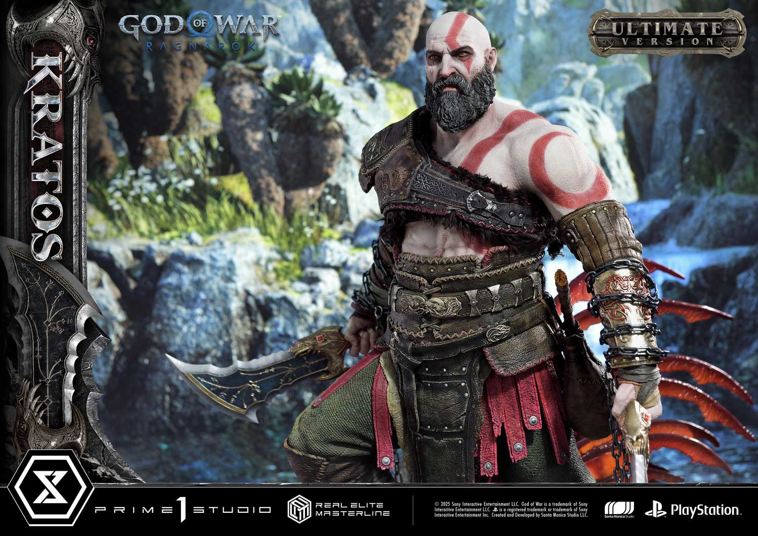 Real Elite Masterline God of War: Ragnarok Kratos Ultimate Bonus Version - Image 26