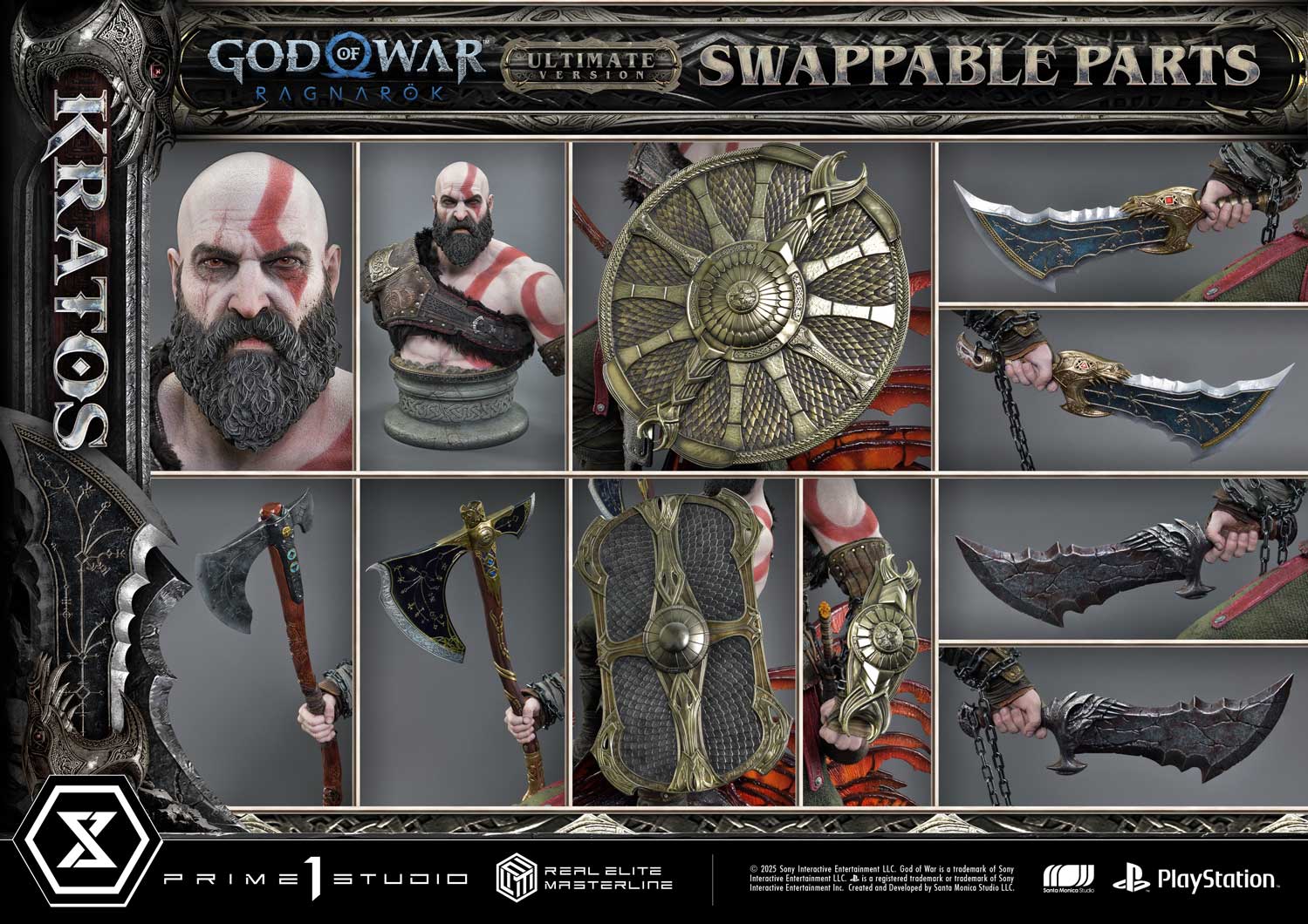Real Elite Masterline God of War: Ragnarok Kratos Ultimate Bonus Version - Image 27