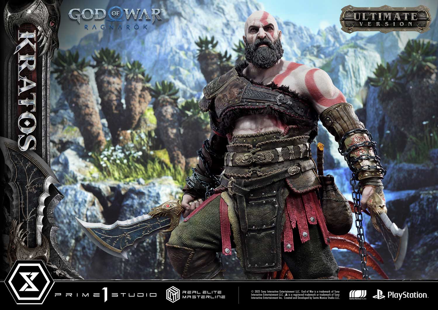 Real Elite Masterline God of War: Ragnarok Kratos Ultimate Bonus Version - Image 28