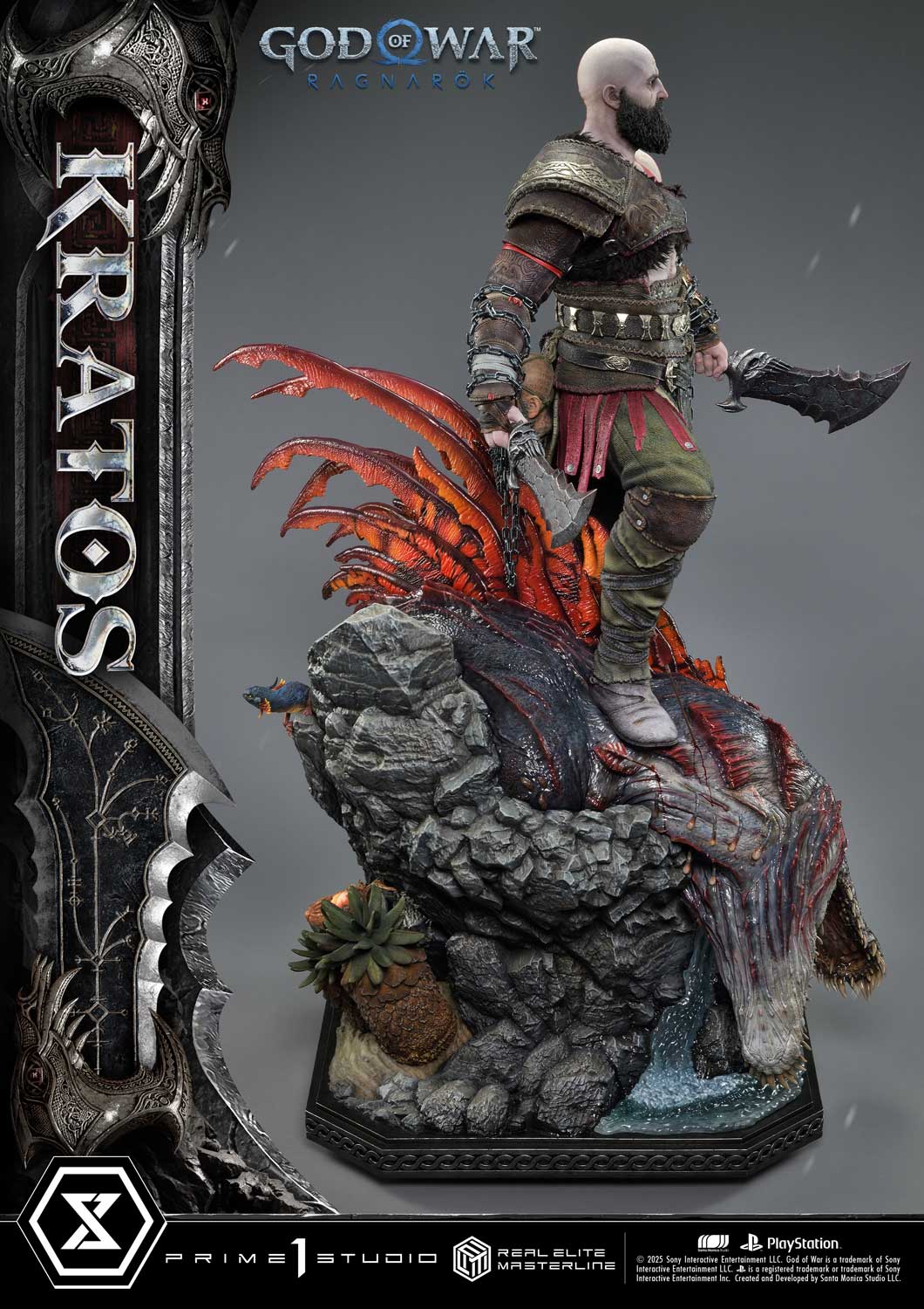Real Elite Masterline God of War: Ragnarok Kratos Ultimate Bonus Version - Image 29