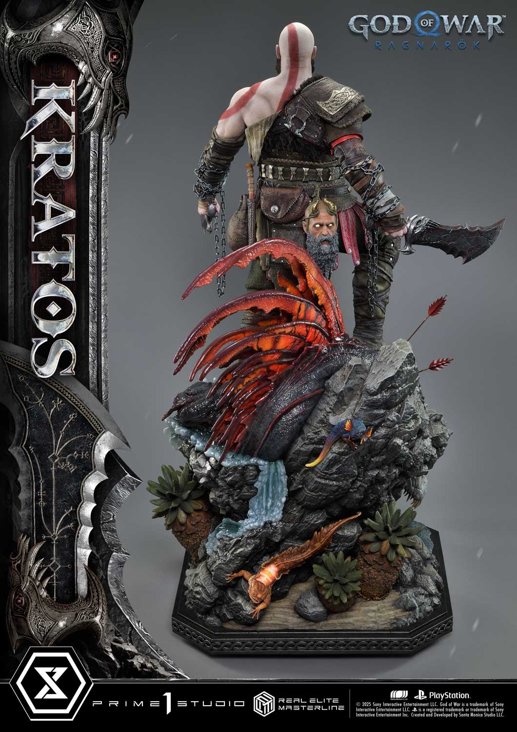 Real Elite Masterline God of War: Ragnarok Kratos Ultimate Bonus Version - Image 5