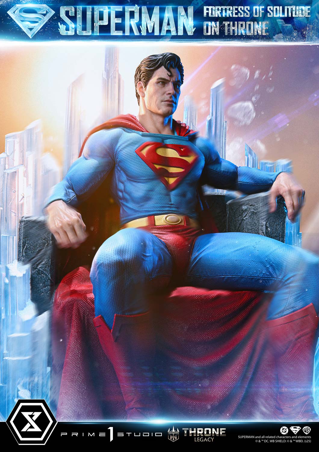 Throne Legacy Superman (Comics) Superman Fortress of Solitude on Throne (Design by Gabriele Dell'Otto) - Image 5