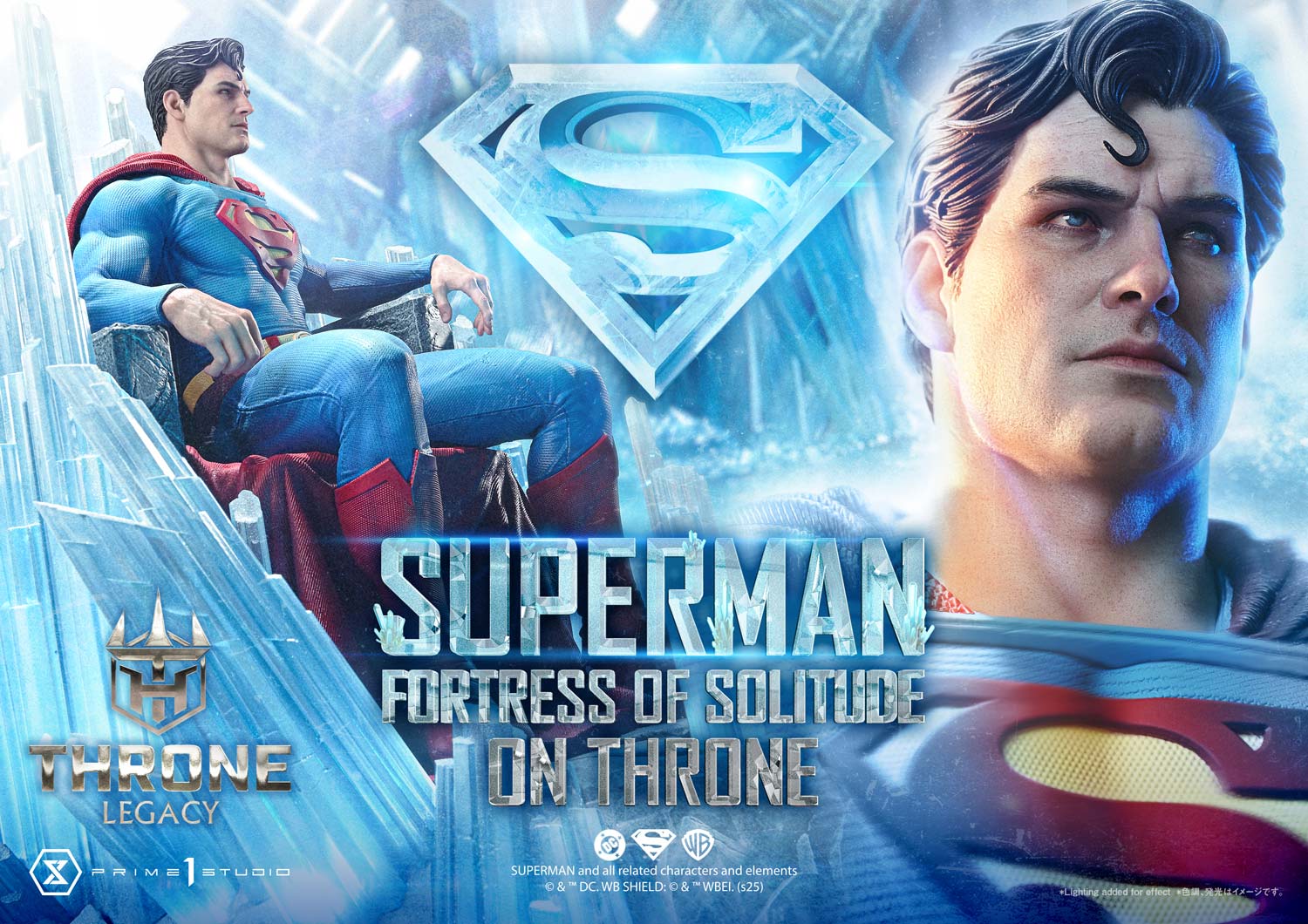 Throne Legacy Superman (Comics) Superman Fortress of Solitude on Throne (Design by Gabriele Dell'Otto) - Image 7