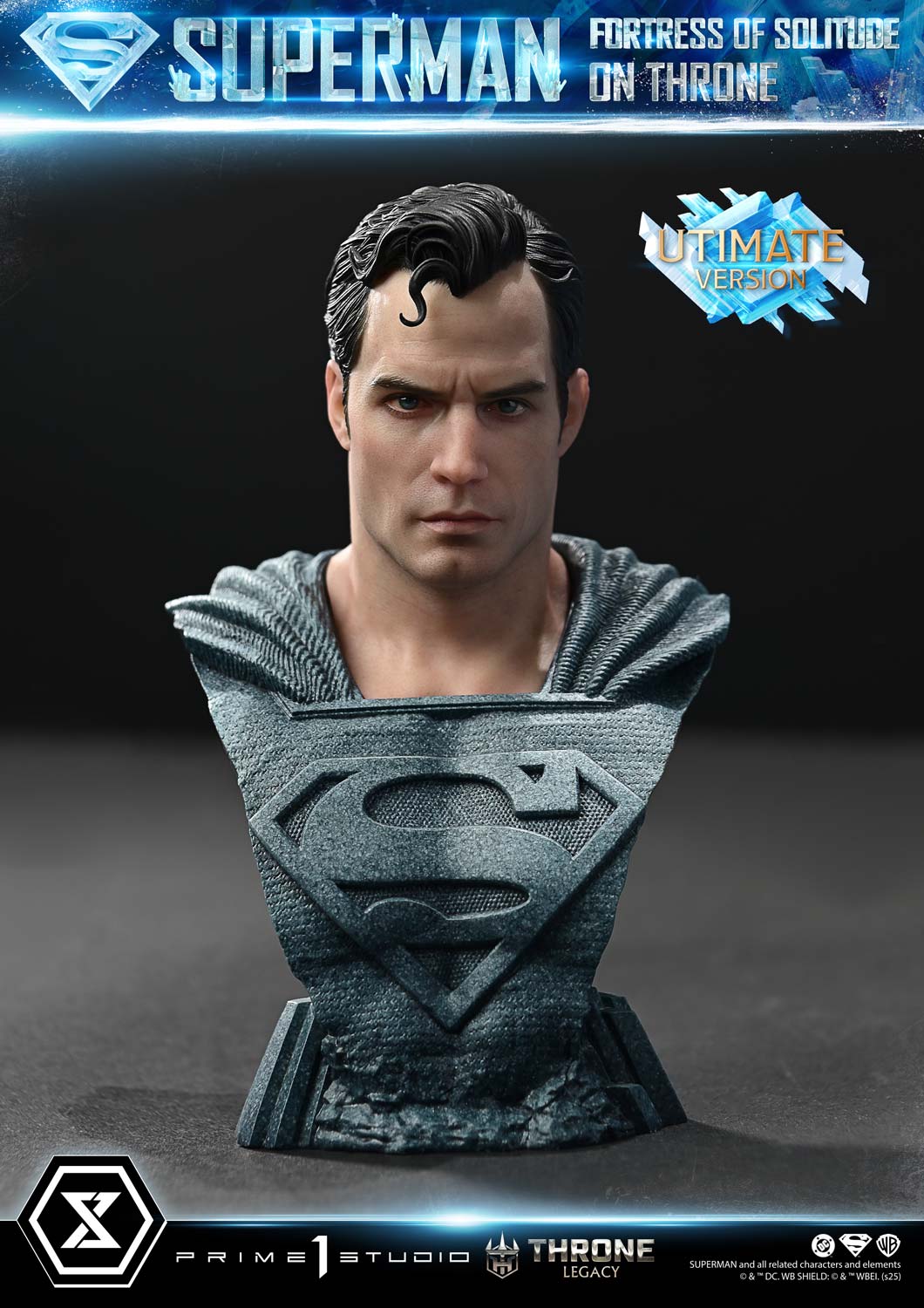 Throne Legacy Superman (Comics) Superman Fortress of Solitude on Throne (Design by Gabriele Dell'Otto) Ultimate Version - Image 6