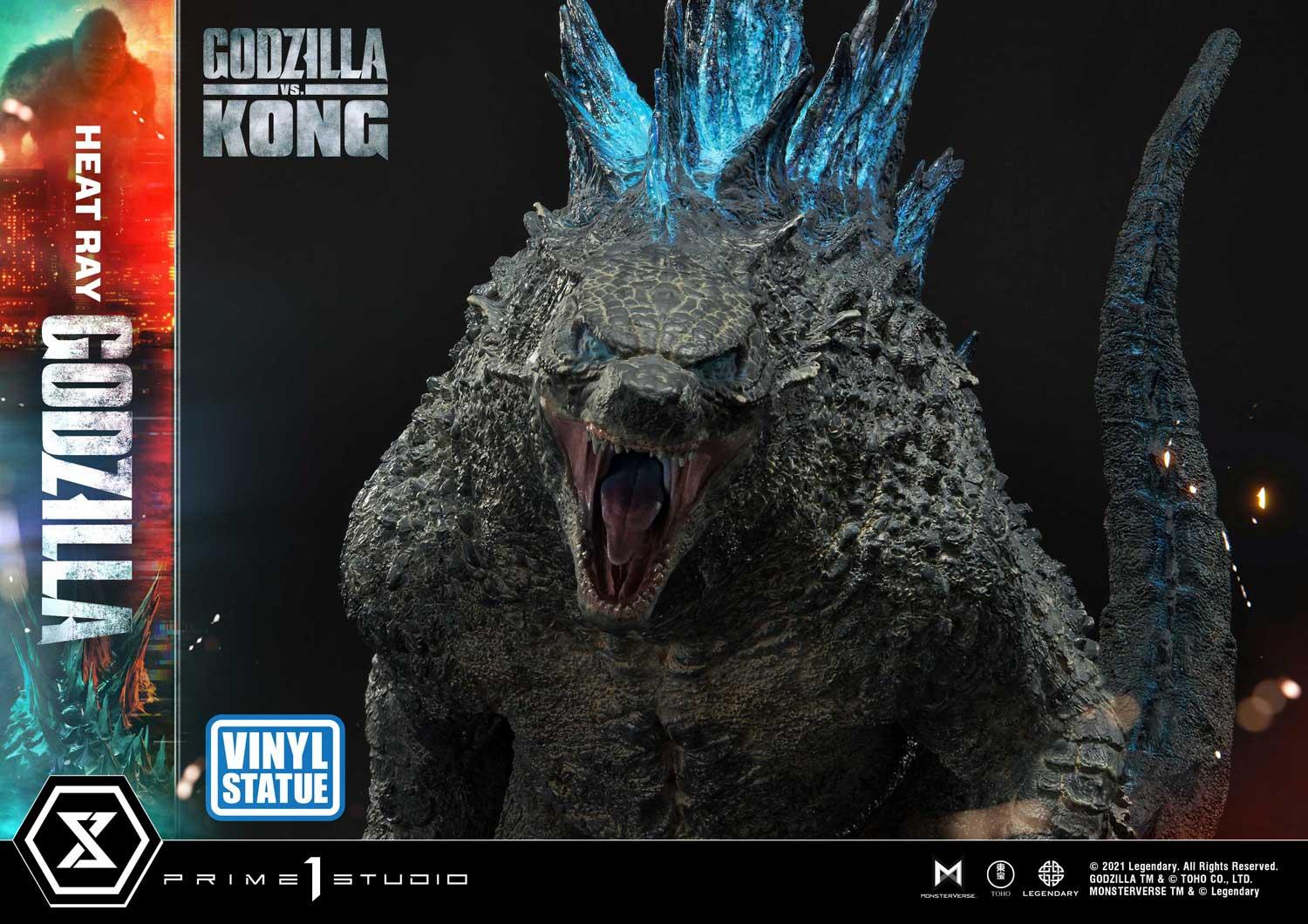 Ultimate Diorama Masterline Godzilla vs Kong (Film) Heat Ray Godzilla Vinyl Statue - Image 7