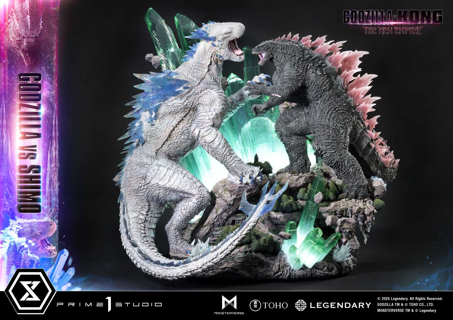 Ultimate Diorama Masterline Godzilla x Kong: The New Empire Godzilla vs Shimo Bonus Version - Image 11