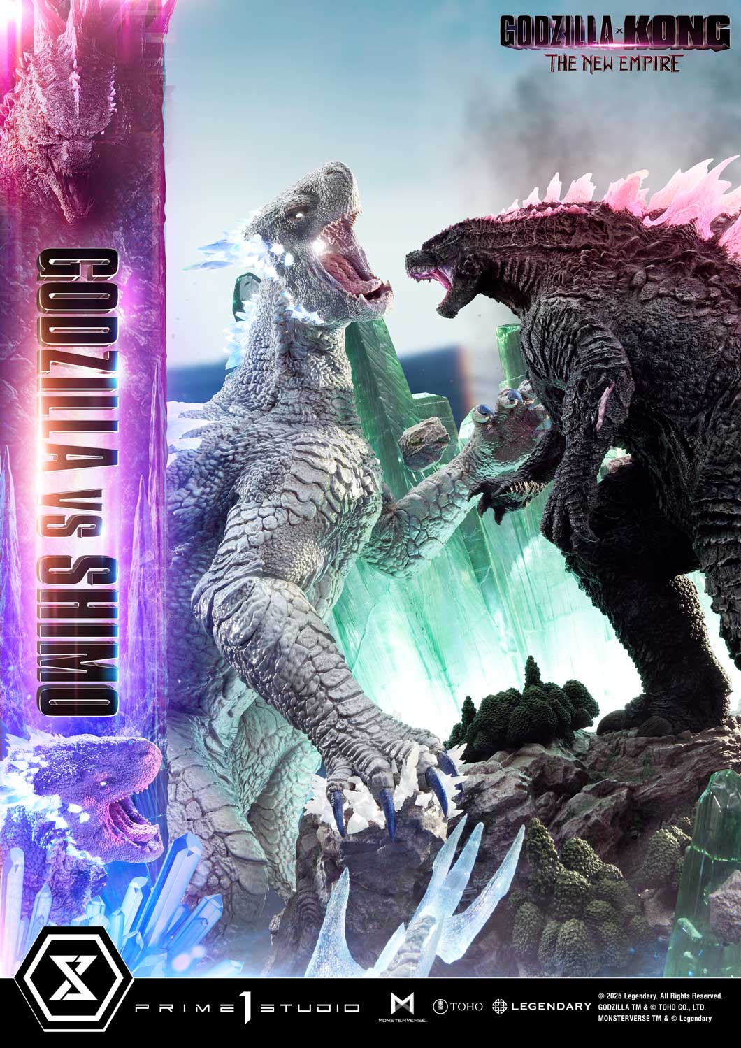 Ultimate Diorama Masterline Godzilla x Kong: The New Empire Godzilla vs Shimo Bonus Version - Image 15