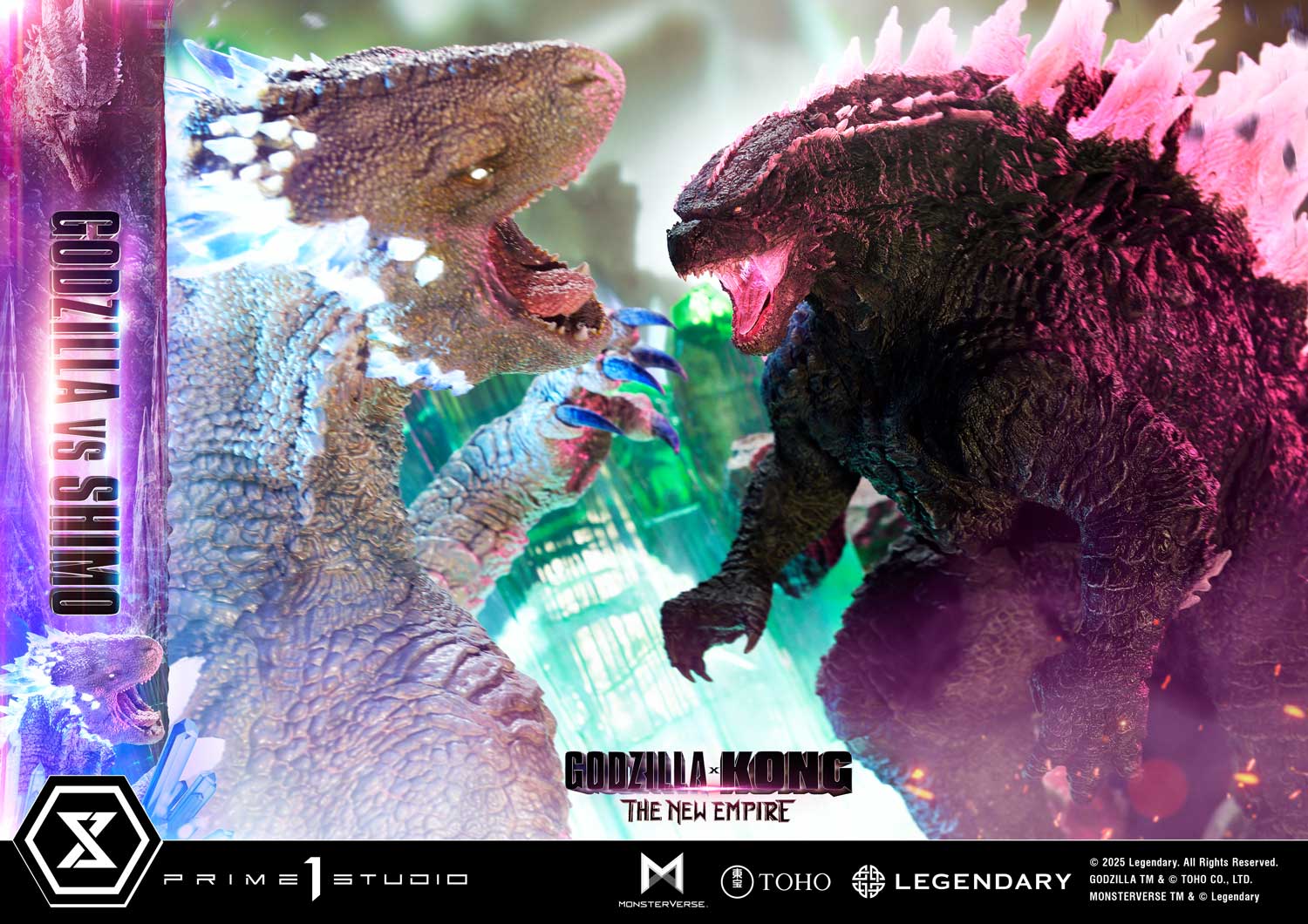 Ultimate Diorama Masterline Godzilla x Kong: The New Empire Godzilla vs Shimo Bonus Version - Image 23